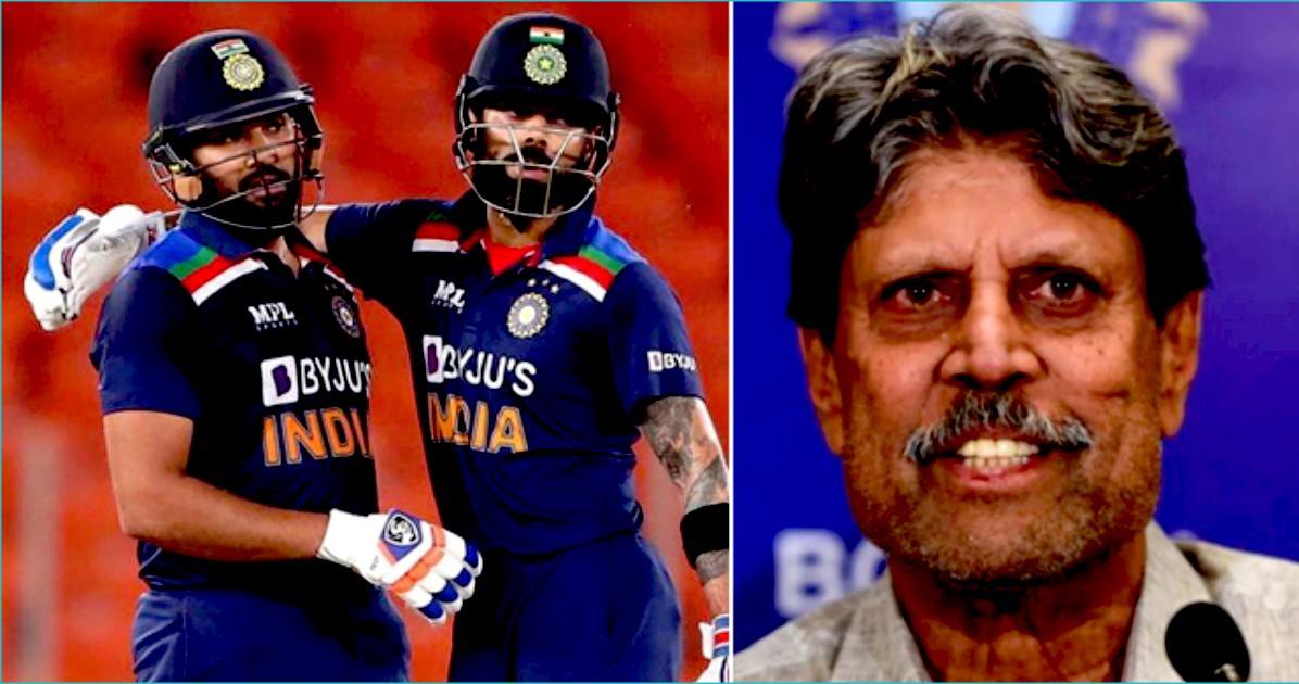 Rohit Sharma - Virat Kohli - Kapil Dev 1
