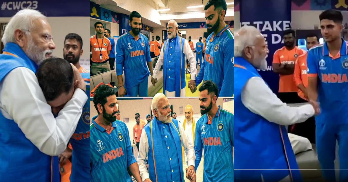 VIDEO: "रोना नहीं है, देश देख रहा है", शमी को सीने से लगाया, Rohit Sharma-Virat Kohli का हौसला बढ़ाया...