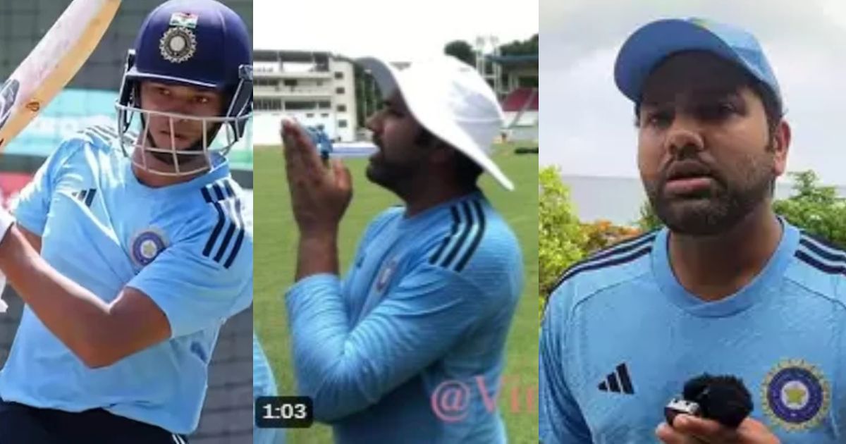 Rohit Sharma , Yashasvi Jaiswal , Ind vs WI, Team India