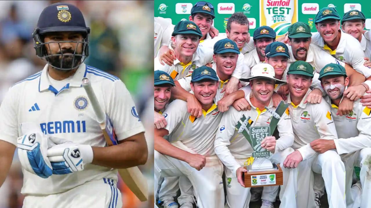 Rohit Sharma And Michael Clarke