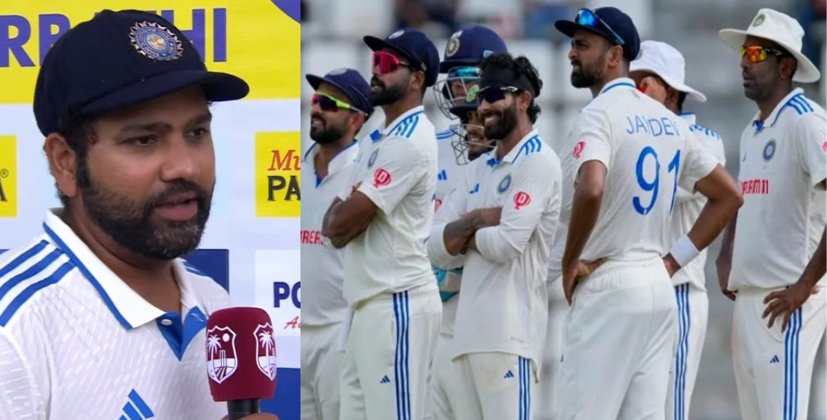 Rohit Sharma gave a statement on Virat Kohli and Ishaan after the second test was drawn ind vs wi