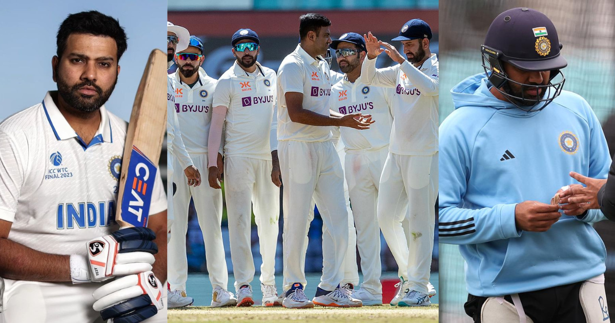 Rohit Sharma out of WTC final 2023 because of injury