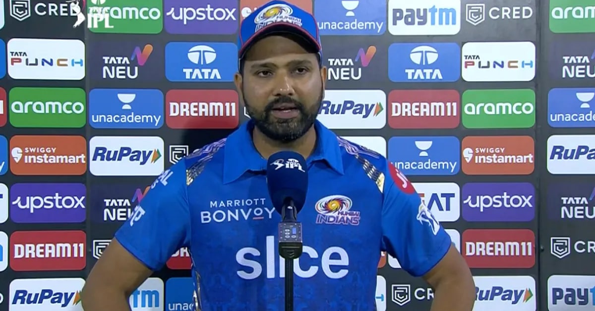 Rohit Sharma post match MI vs SRH