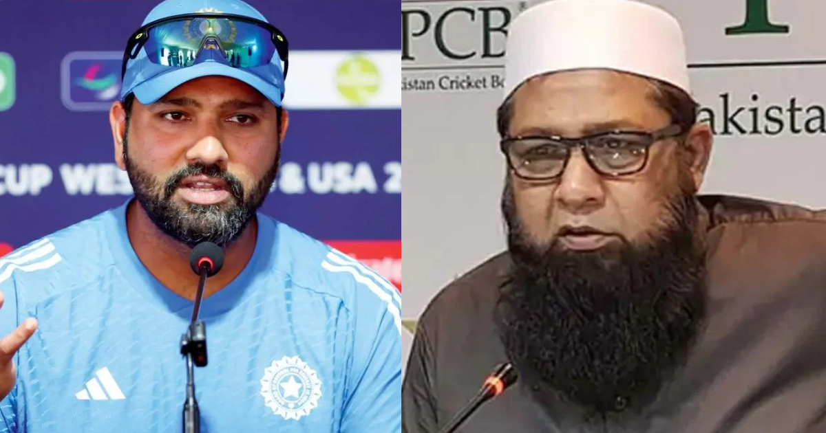 Rohit Sharma react on Inzmamul haq riverse swing allegation before IND vs ENG SemiFinal match