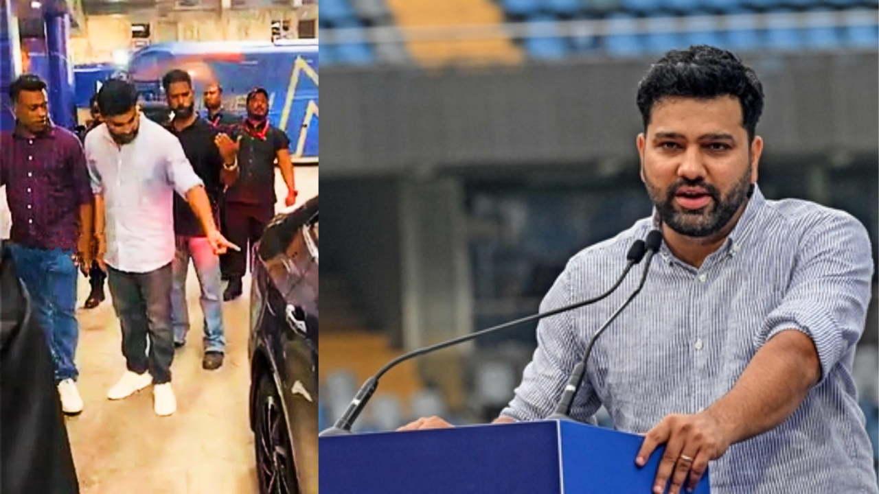Rohit Sharma Scolds Younger Brother Vishal For Causing A Dent In Their Car Watch Viral Video