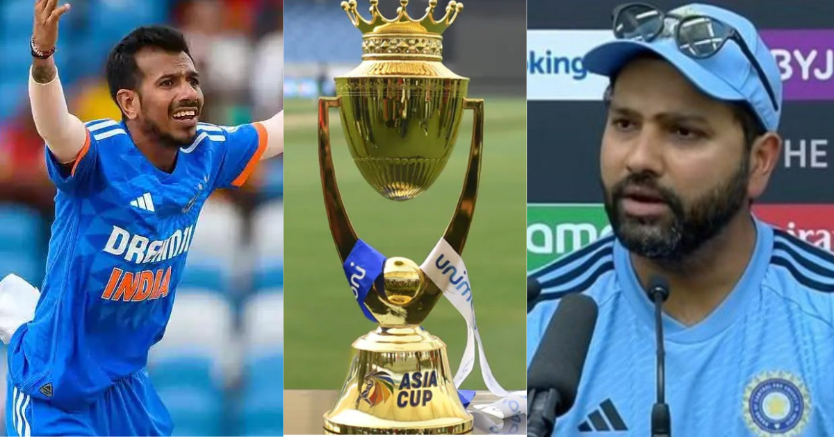 Rohit Sharma statement on Yuzvendra Chahal exclusion from Asia cup 2023