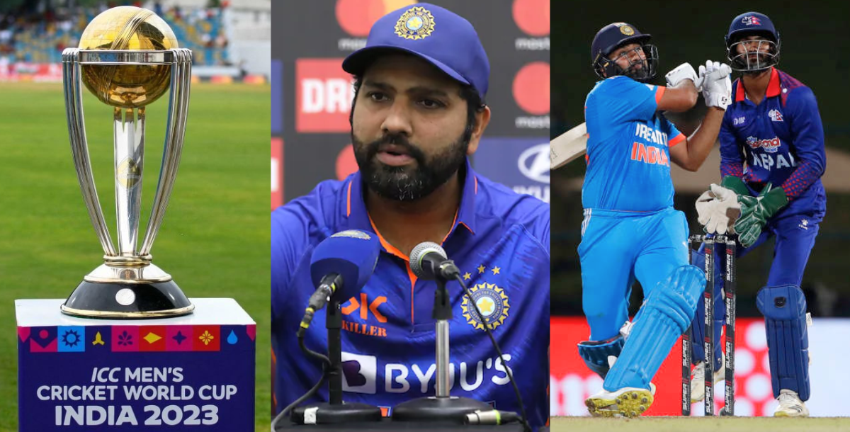 Rohit sharma demands change in the rule of sixes the ahead World Cup 2023