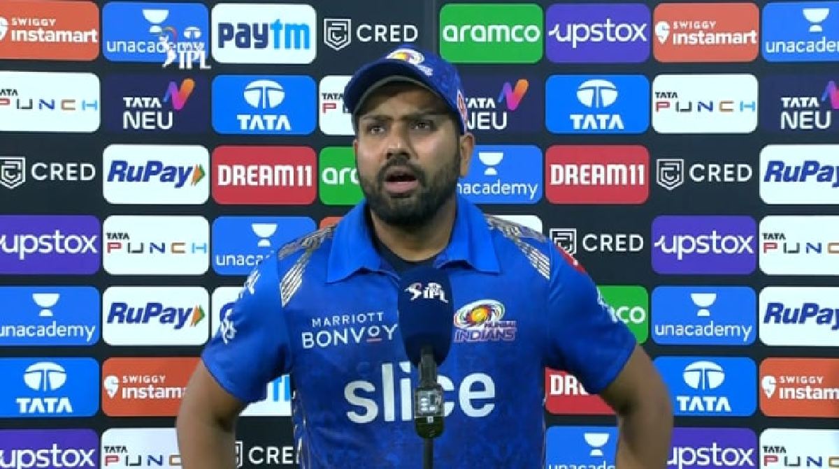 Rohit sharma post match presentation today after loss 6th match vs LSG