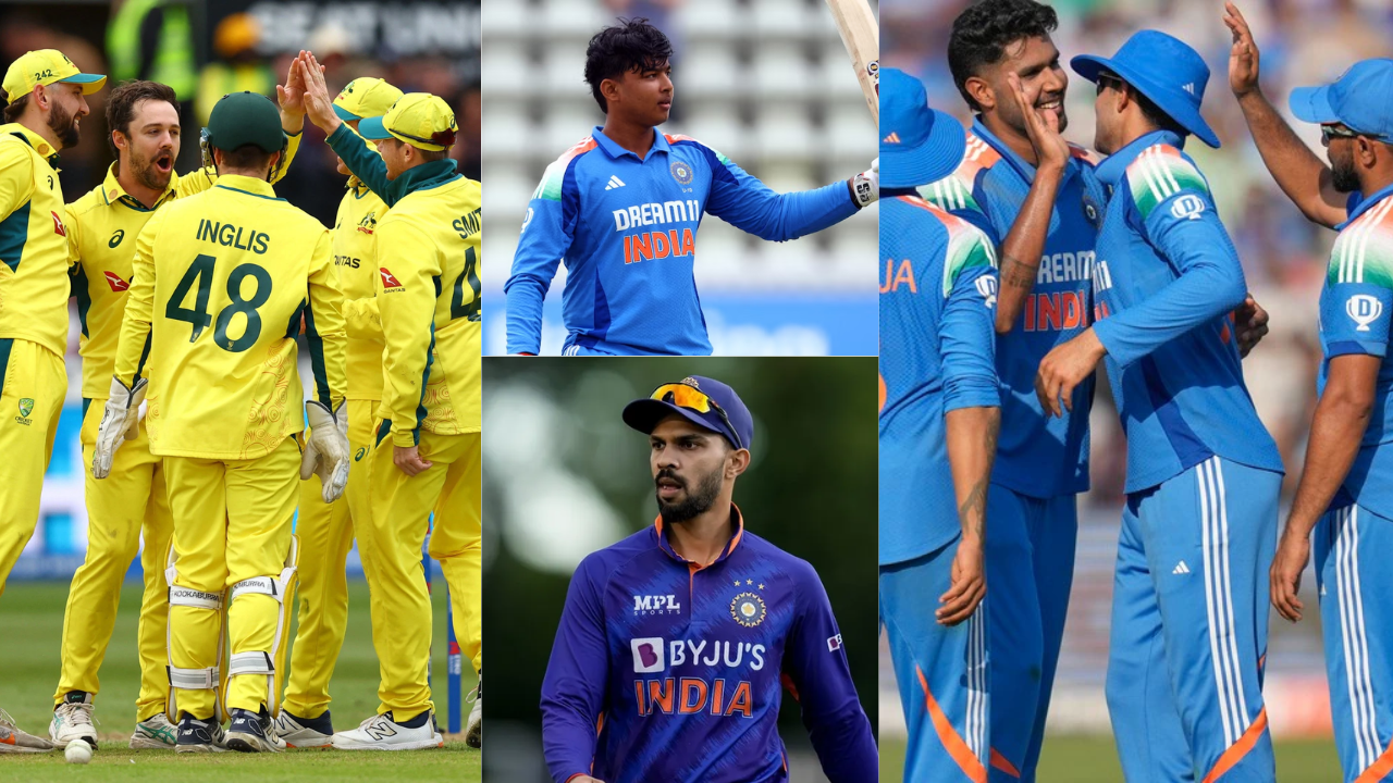 Ruturaj Captain Vaibhav Ishan Kishan Shami Akshar Team India Came Forward For 3 ODI Matches With Australia