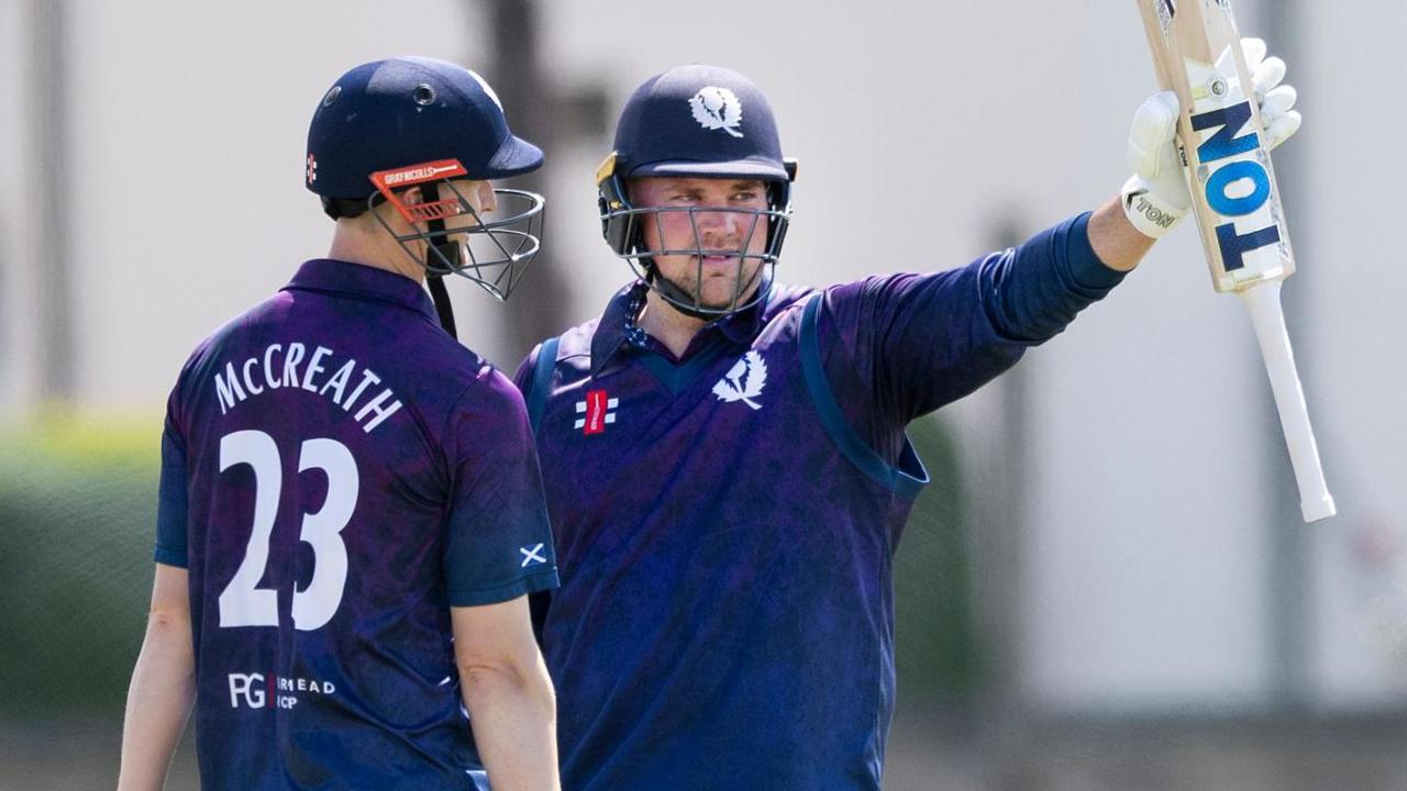 SCO Vs NED Scotland Defeated Netherlands By 44 Runs To Enter Top 4 Of ICC Cricket World Cup League 2023 27 2 SCO Vs NED Scotland Defeated Netherlands By 44 Runs To Enter Top 4 Of ICC Cricket World Cup League 2023 27 2