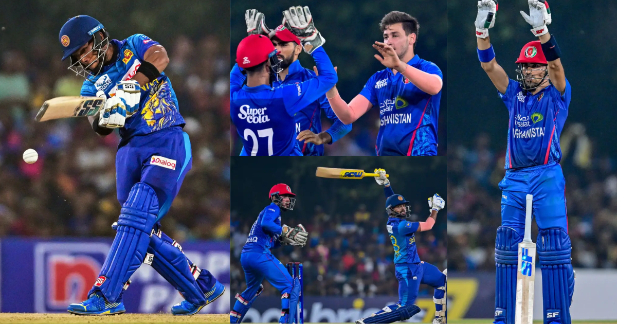 SL vs AFG Afghanistan defeated Sri Lanka by 3 runs in the third T20 match