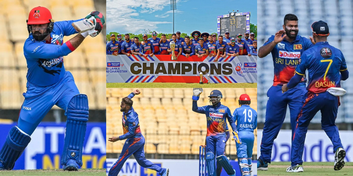 SL vs AFG Sri Lanka beat afghanistan by 9 wickets in 3rd ODi