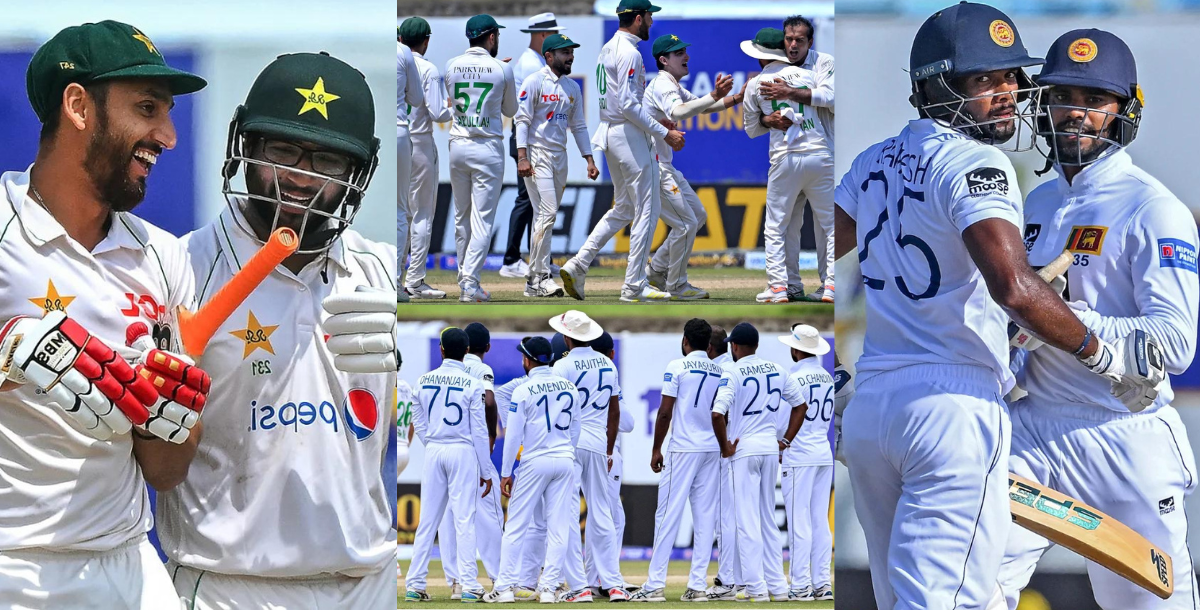 SL vs PAK Pakistan Beat Sri Lanka By 4 Wickets in 1st Test Match