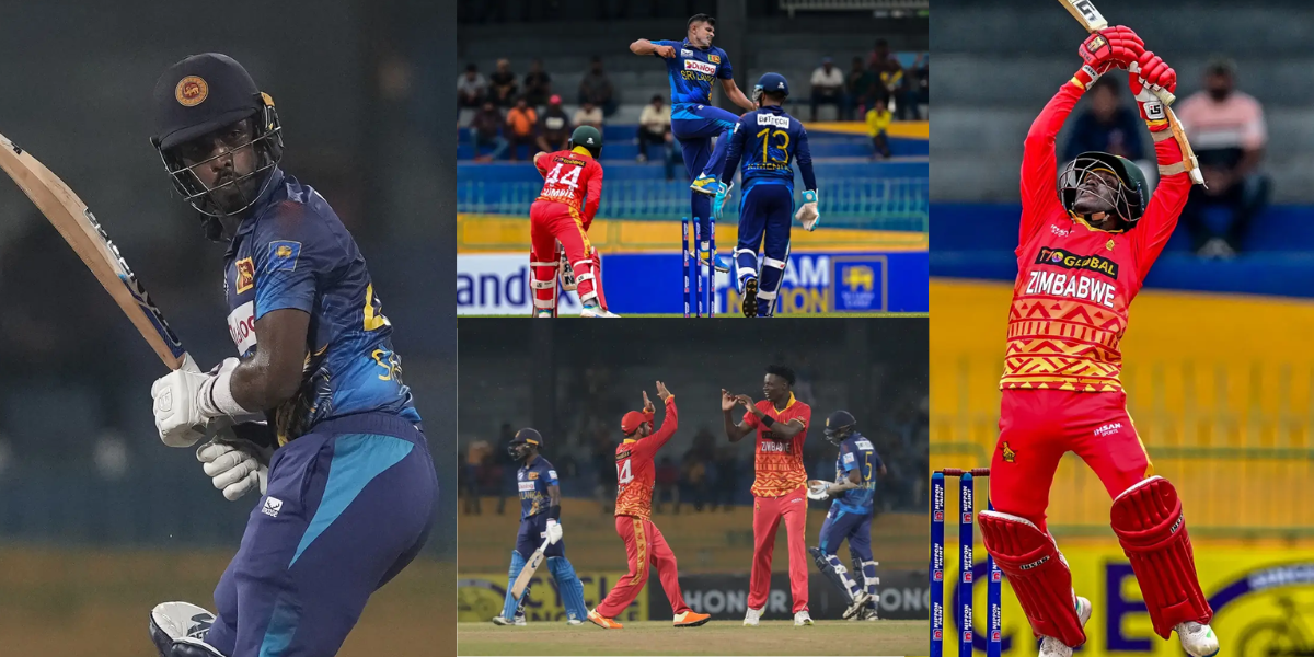 SL vs ZIM Sri Lanka defeated Zimbabwe by 2 wickets in the second ODI