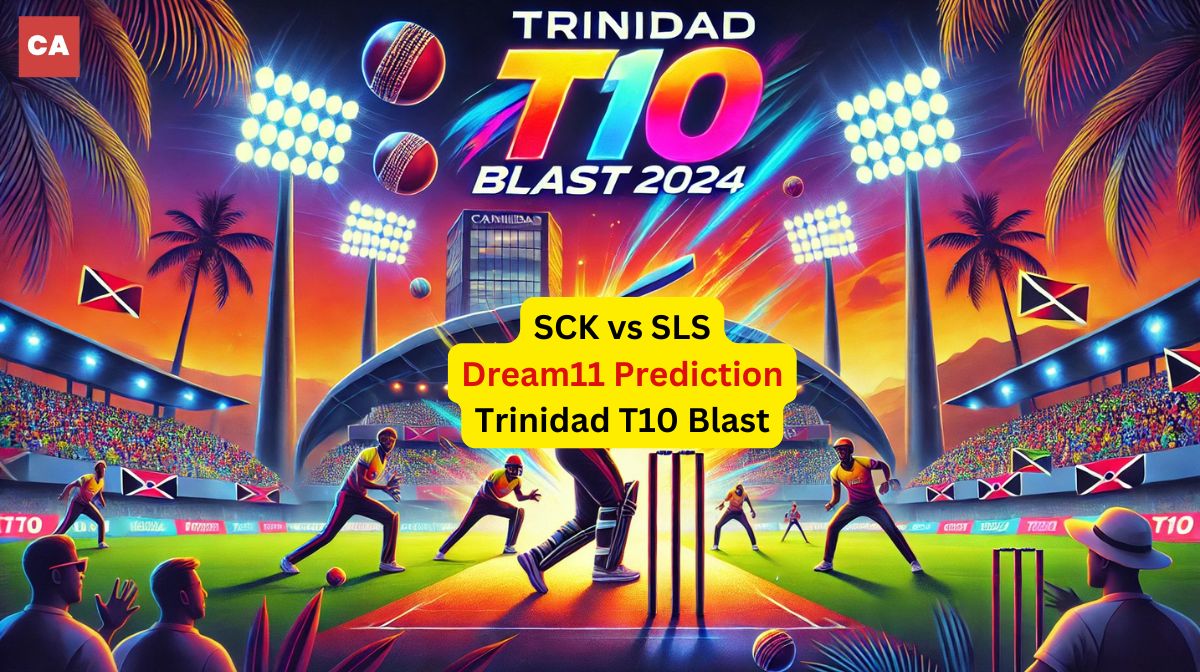 SCK vs SLS Trinidad T10 Blast