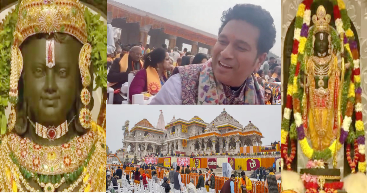 VIDEO: "सपना पूरा हो गया", रामलला के दर्शन कर भावुक हुए Sachin Tendulkar, राम मंदिर पर कही दिल छूने...