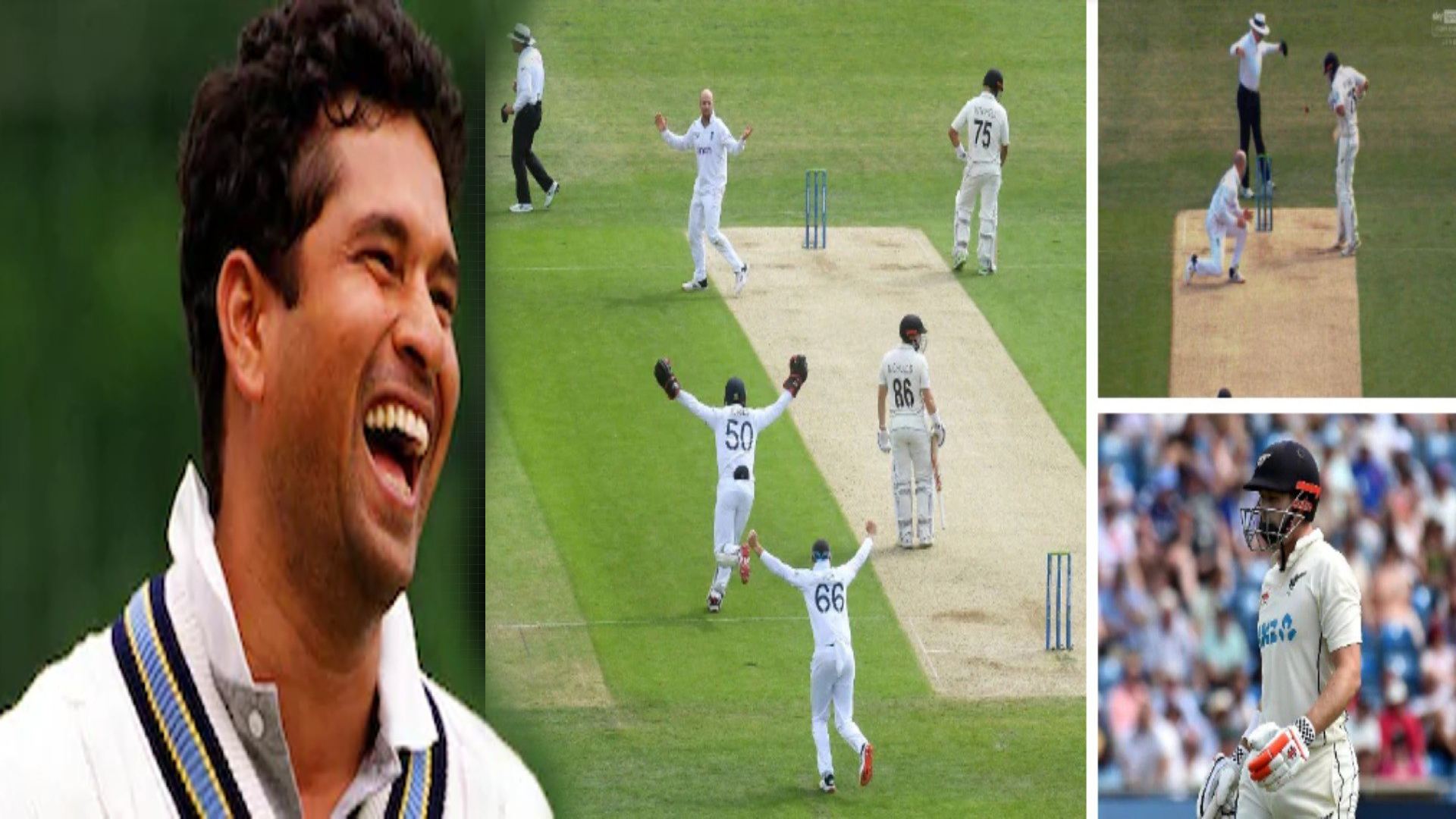 Sachin tendulkar takes a dig at how henry nicholls got out against england- VIDEO