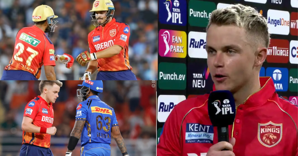 "इतना करीब आकर हारना...", मुंबई से हारने के बाद Sam Curran ने इन खिलाड़ियों की लगाई क्लास, शशांक-आशुत...