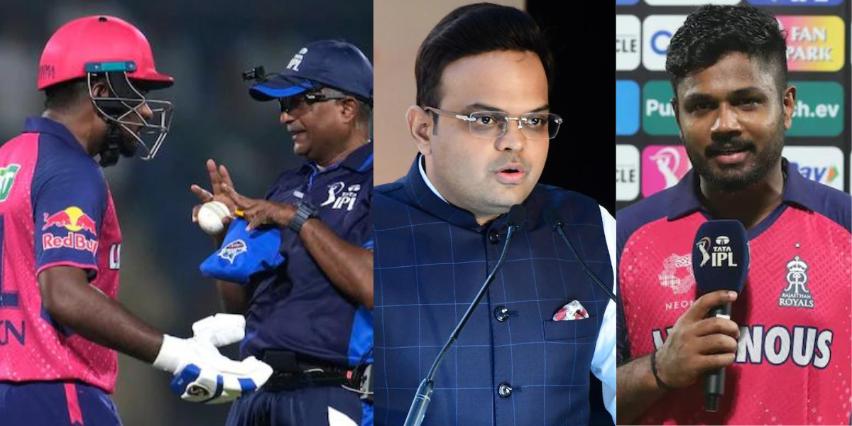 Sanju Samson has been fined 30% of his match fees in dc vs rr ipl 2024 match-56