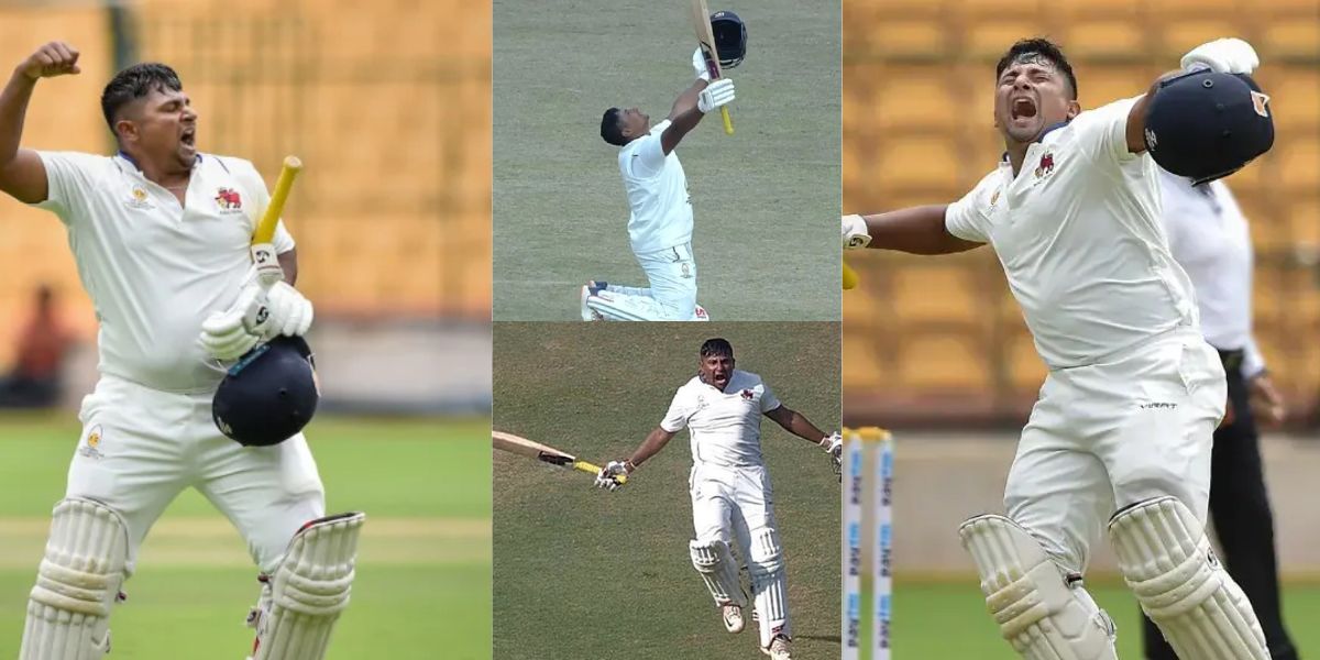 30 चौके- 8 छक्के, Sarfaraz Khan ने गेंदबाजों का बनाया भूत, सिर्फ इतनी गेंदों में तिहरा शतक ठोककर BCC...