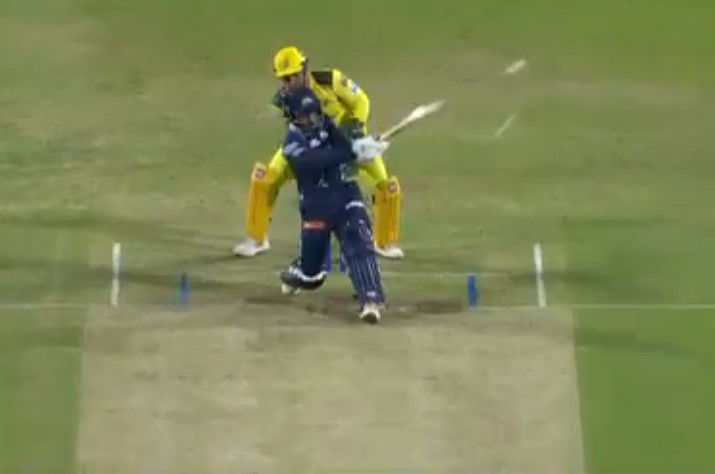 Wriddhiman Saha Wicket vs CSK