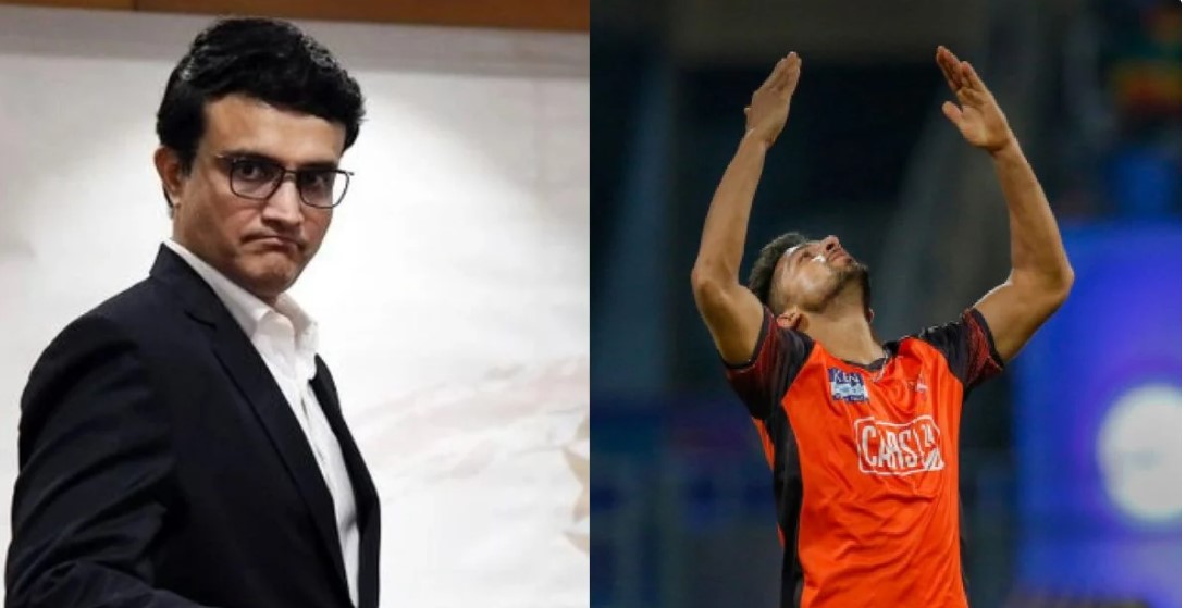 Umran Malik-Sourav Ganguly
