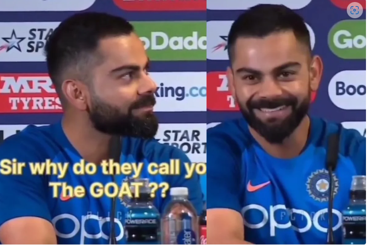 'लोग आपको GOAT क्यों कहते है...?' पत्रकार के इस सवाल पर कोहली ने दिया दिल जीत लेने वाला रिएक्शन