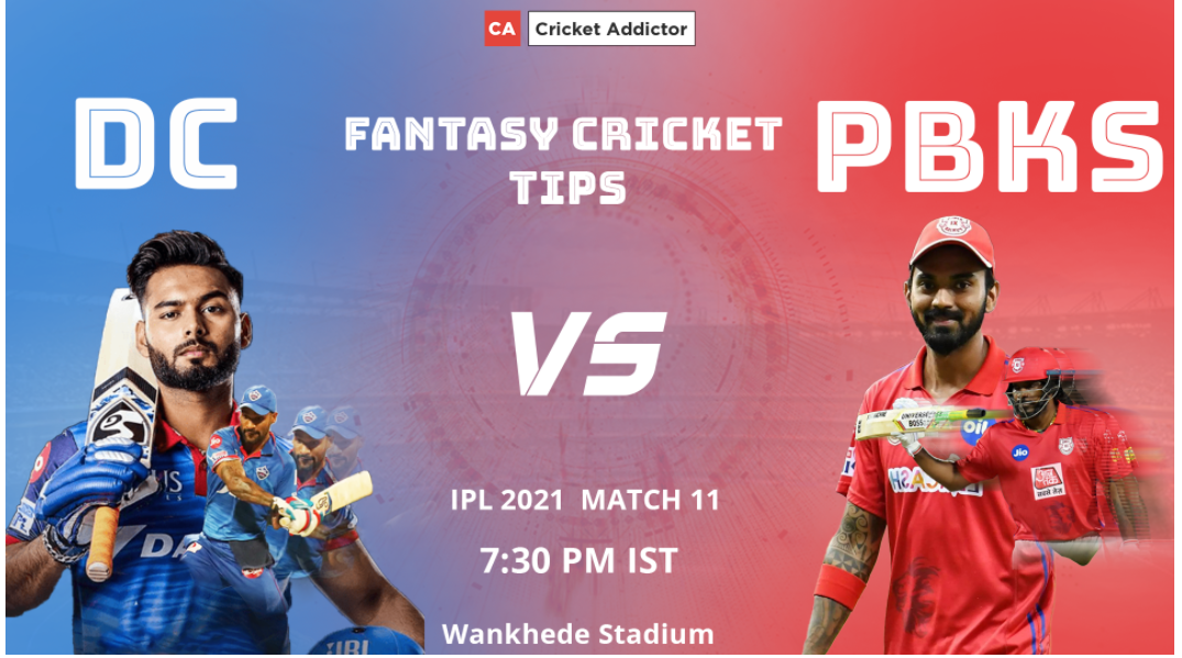 DC vs PBKS ड्रीम 11 प्रीडिक्सन, फैंटसी क्रिकेट टिप्स, प्लेइंग इलेवन, पिच रिपोर्ट, ड्रीम 11 टीम, इंजर...