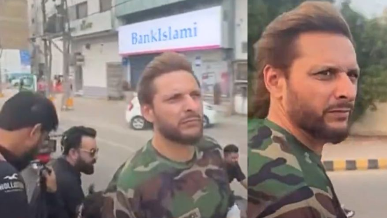 Shahid Afridi Said Pakistan S Defence Is Unbreakable And Leads Youm E Tashakur Rally In Karachi 1 Shahid Afridi Said Pakistan S Defence Is Unbreakable And Leads Youm E Tashakur Rally In Karachi 1