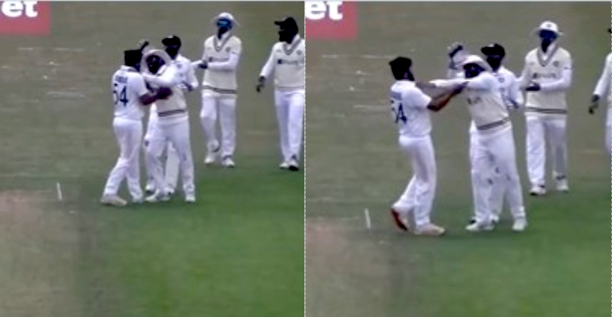 Shardul Thakur Pushed by Ravindra Jadeja