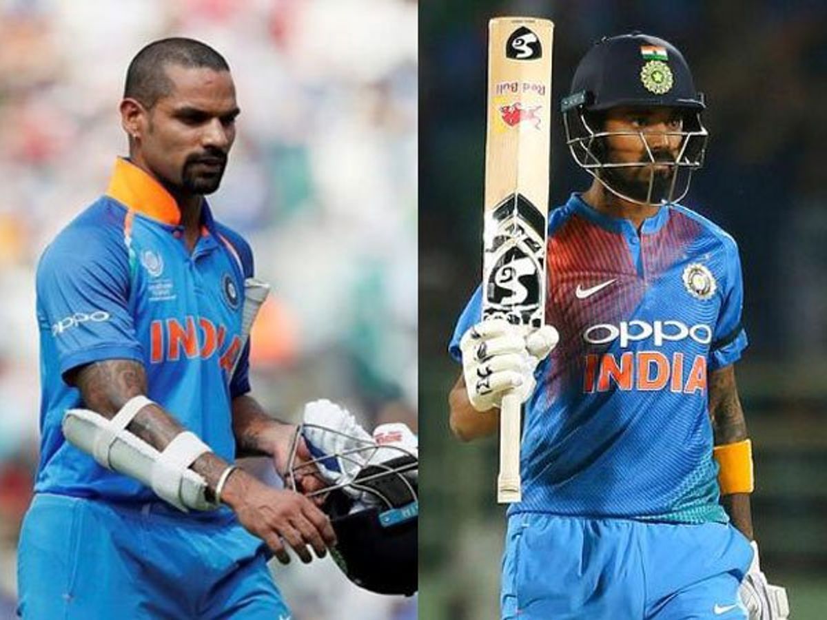 Shikar Dhawan Kl Rahul