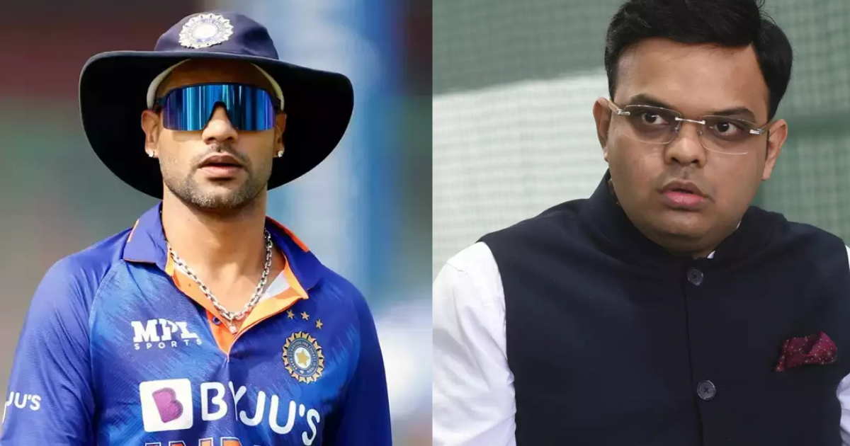 Shikhar Dhawan - Jay Shah