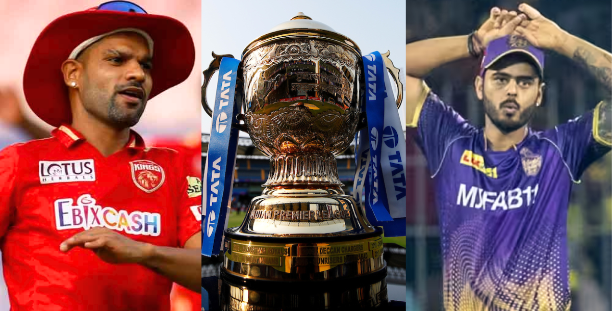 Shikhar Dhawan and Nitish Rana will lose their captaincy in ipl 2024