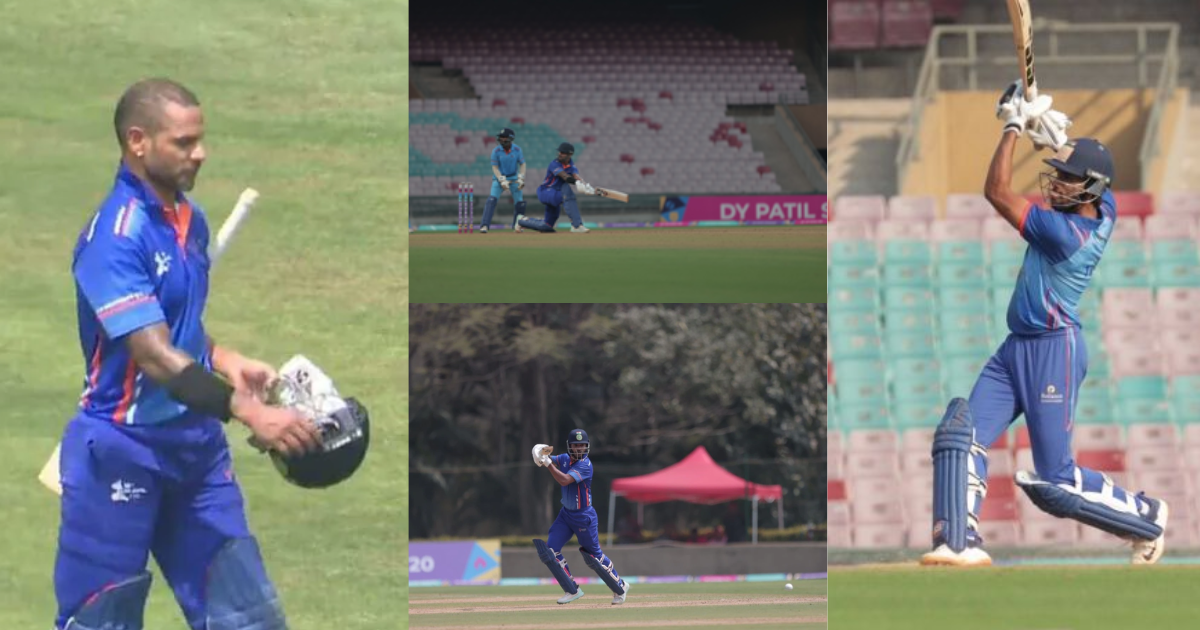 6,6,6,,4,4,4... IPL 2024 से पहले Shikhar Dhawan के बल्ले का तूफान, सिर्फ इतनी गेंदों में ठोके 99 रन,...