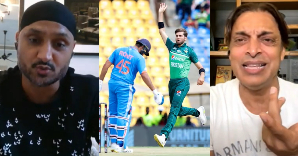 Shoaib Akhtar gave controversial statement while arguing with Harbhajan before IND vs PAK match