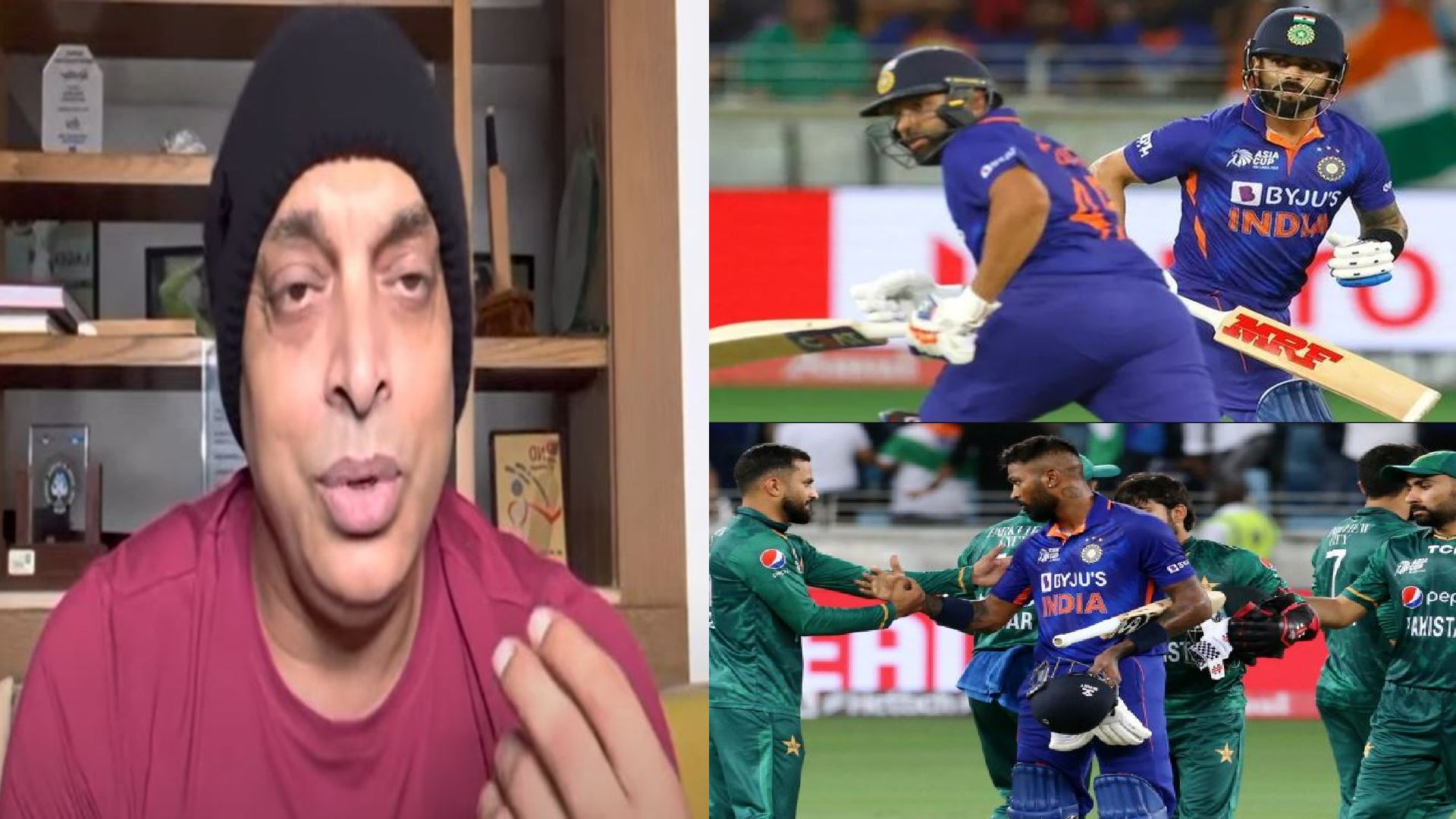 Shoaib akhtar said india were trying their best to lose the game but hardik pandya finish match