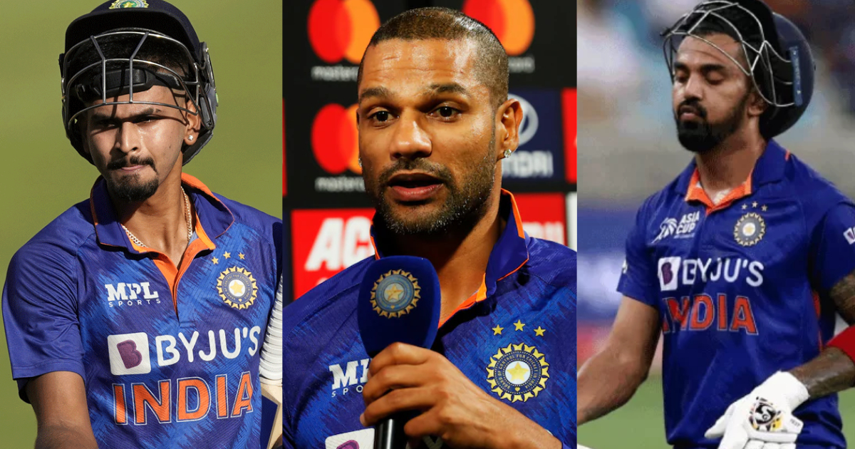 केएल राहुल या श्रेयस अय्यर नहीं, Shikhar Dhawan ने इस खिलाड़ी को माना नंबर-4 के लिए बेस्ट, लिया हैरान...