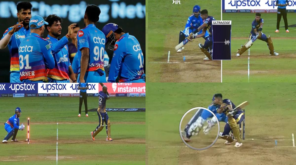 Shreyas Iyer and Andre Russell out in kuldeep single Over Video