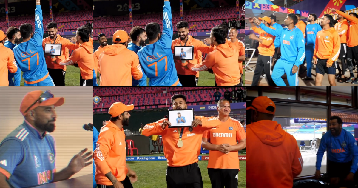 Shreyas Iyer gets best fielder award against New Zealand video goes viral