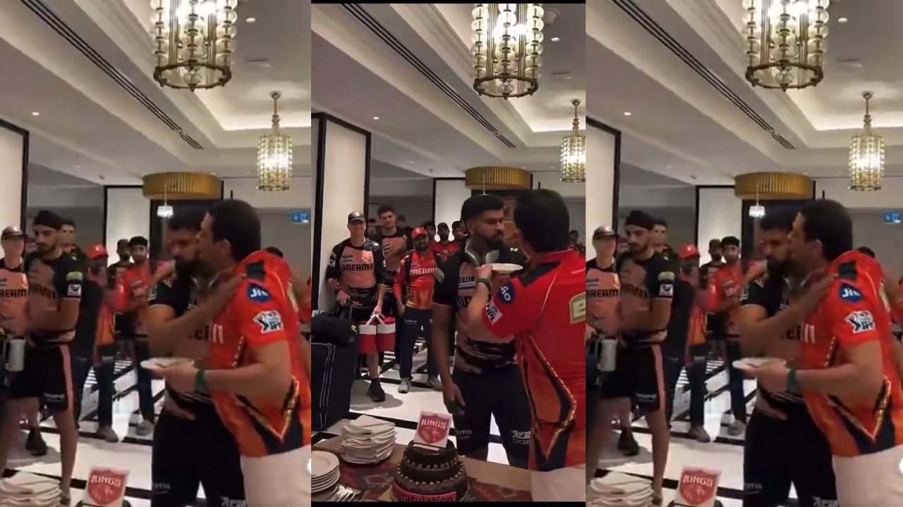 Shreyas Iyer Kissed By Co Owner Ness Wadia During Punjab Kings Hotel Celebration 1 Shreyas Iyer Kissed By Co Owner Ness Wadia During Punjab Kings Hotel Celebration 1