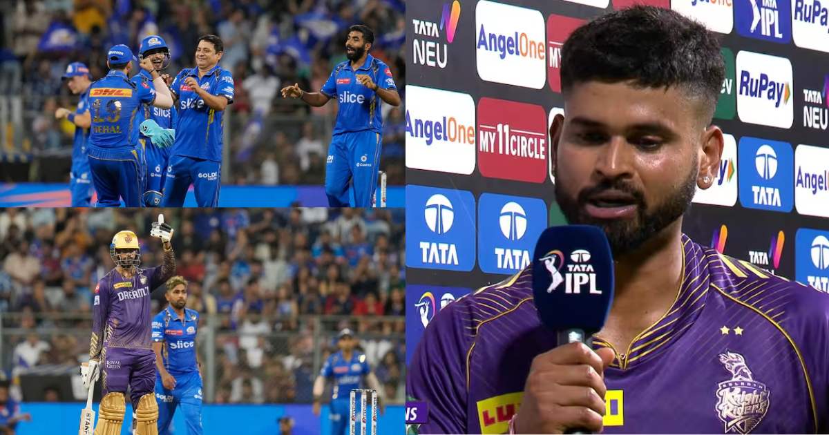 Shreyas Iyer praised his KKR players after defeating Mumbai Indians by 24 runs.