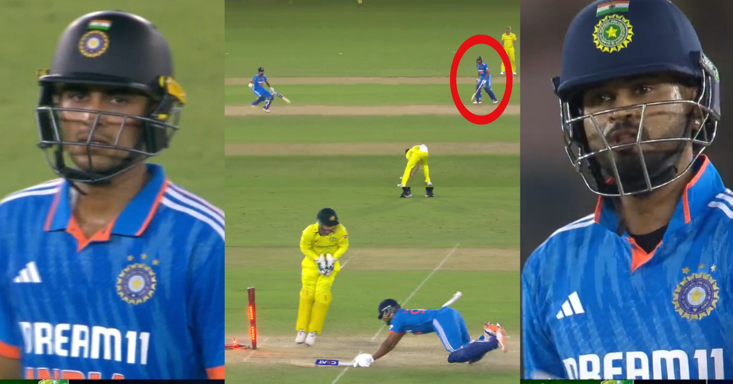 VIDEO: Shubman Gill ने अपने शतक के लालच में श्रेयस को करवा दिया RUN-OUT, तो अय्यर ने पवेलियन लौटते ह...
