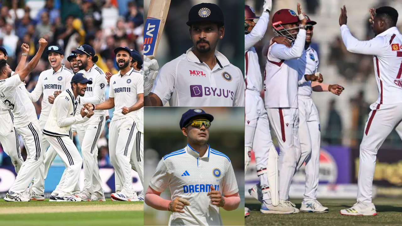 Shubman Captain Shreyas Vice Captain Abhimanyu Arshdeep Jurel 15 Member Team India For West Indies Test Series 1