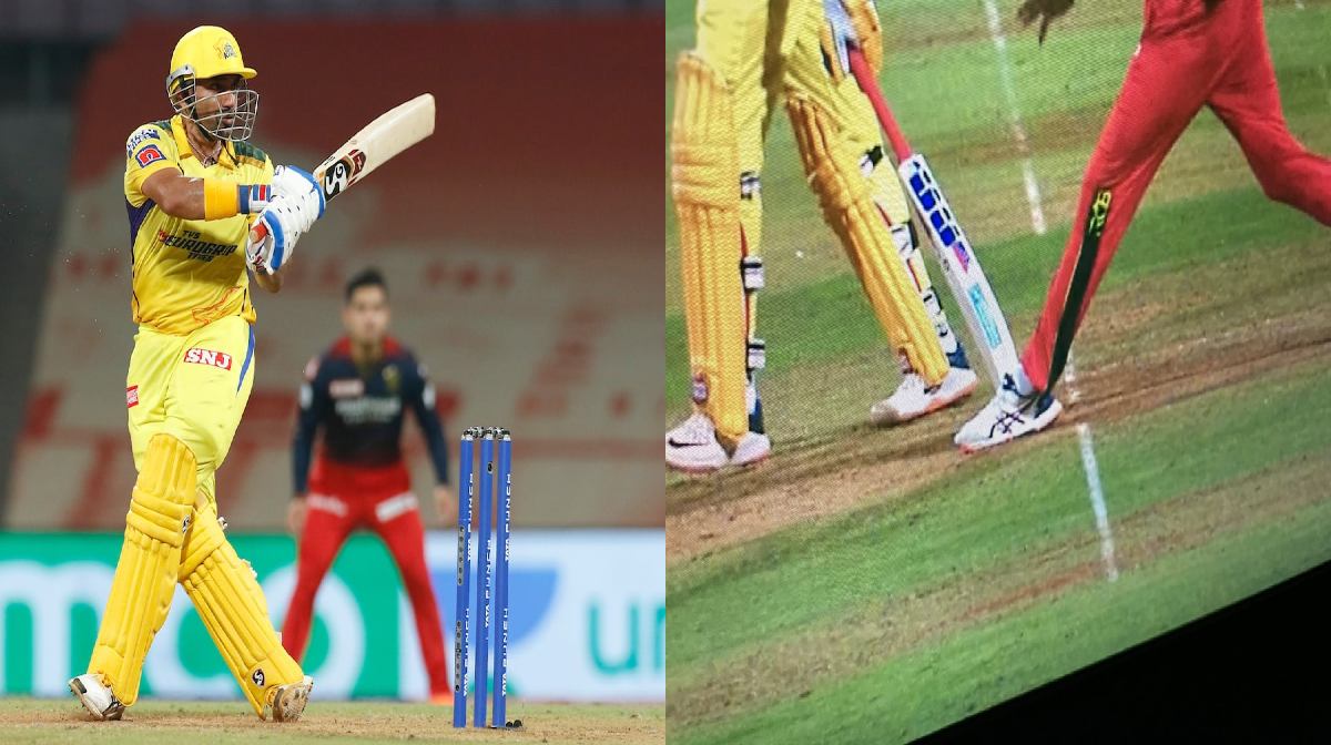 Siraj bowls a no ball to Robin Uthappa-IPL 2022