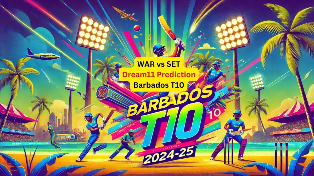 WAR vs SET Barbados T10