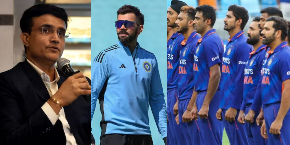 Sourav Ganguly selected 8 players for the World Cup, dropped Virat Kohli