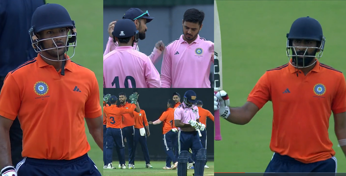 South Zone beat North Zone by 185 runs VJD Method in Deodhar Trophy 2023