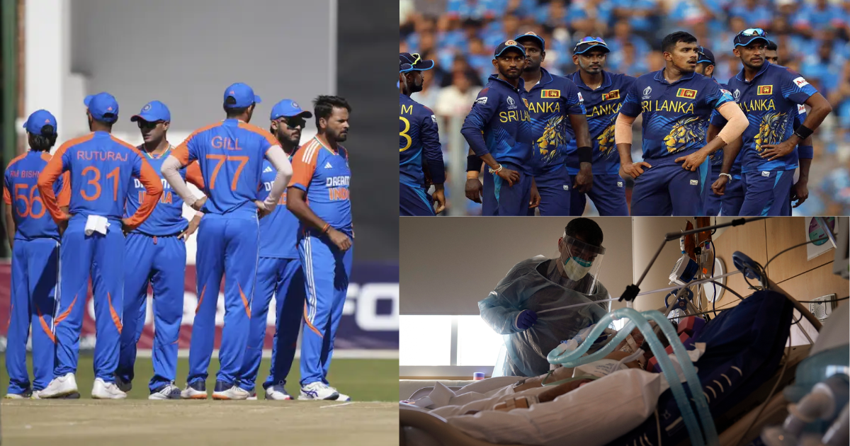 Sri lannka player binura fernando has been-hospitalized before IND vs SL t20i series