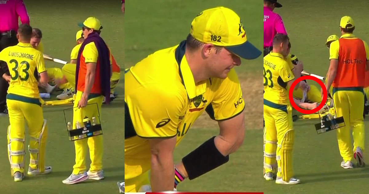 VIDEO: भारत के खिलाफ Steve Smith ने आजमाया था टोटका, अगली ही गेंद पर पड़ गए लेने के देने, लौटना पड़ा प...