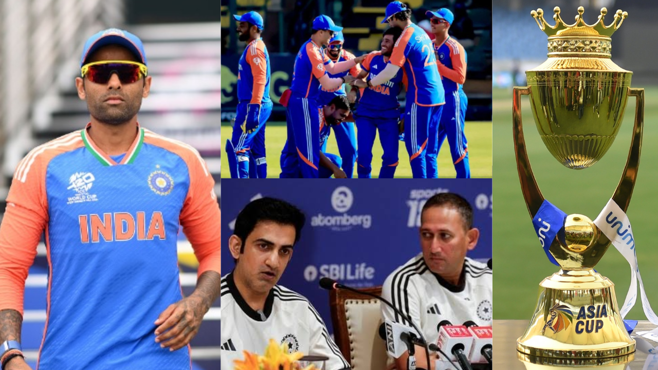 Surya Captain Gill Jitesh Jaiswal Harshit 15 Member Team India Appeared Early In Morning For Asia Cup 2025 1
